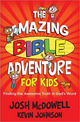 Book cover for The Amazing Bible Adventure for Kids