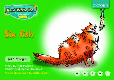 Book cover for Read Write Inc. Phonics: Green Set 1 Storybooks: Six Fish