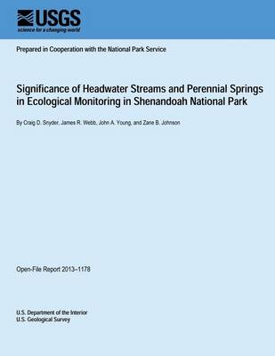 Book cover for Significance of Headwater Streams and Perennial Springs in Ecological Monitoring in Shenandoah National Park