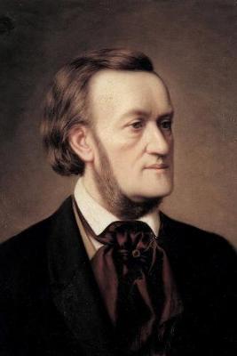 Book cover for Richard Wagner notebook - achieve your goals, perfect 120 lined pages #1