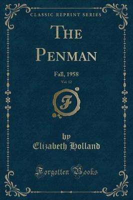 Book cover for The Penman, Vol. 12
