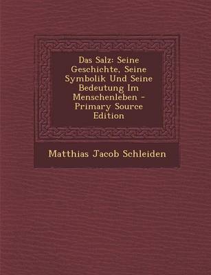 Book cover for Das Salz