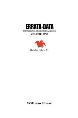 Cover of Errata-Data