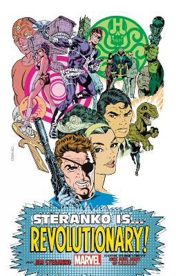 Book cover for Steranko Is… Revolutionary King-size