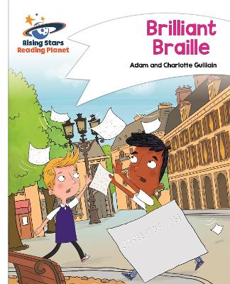 Book cover for Reading Planet - Brilliant Braille - White: Comet Street Kids