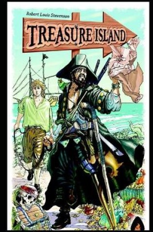 Cover of Treasure Island (Annotated & Illustrated) Classic Unabridged