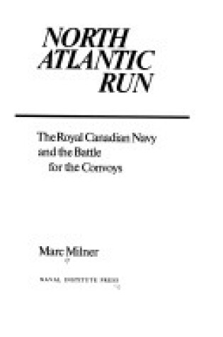 Cover of North Atlantic Run