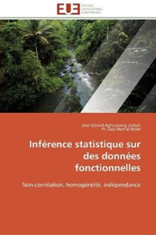 Cover of Inference statistique sur des donnees fonctionnelles