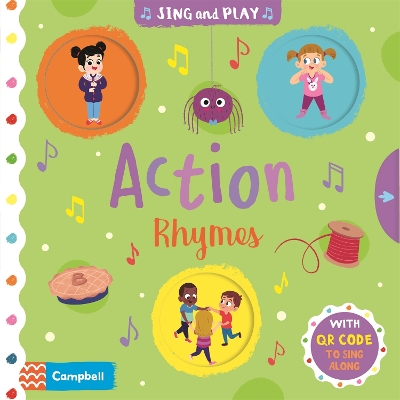 Book cover for Action Rhymes
