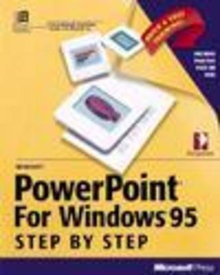 Book cover for Microsoft Powerpoint for Windows 95 Step-by-step