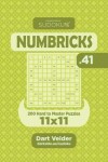 Book cover for Sudoku Numbricks - 200 Hard to Master Puzzles 11x11 (Volume 41)