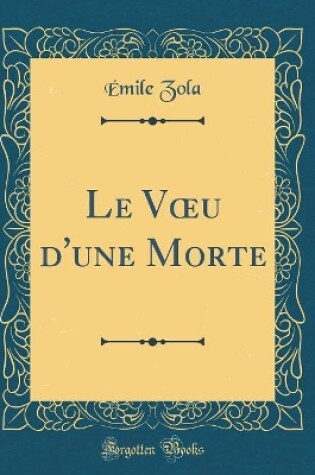 Cover of Le Vu d'une Morte (Classic Reprint)
