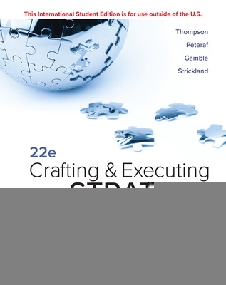 Book cover for ISE Crafting and Executing Strategy: Concepts