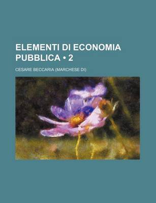 Book cover for Elementi Di Economia Pubblica (2)