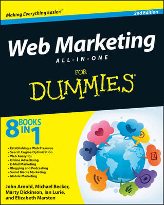 Book cover for Web Marketing All-in-One For Dummies