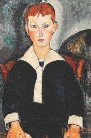 Cover of Amedeo Modigliani Monthly Planner 2020