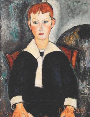 Cover of Amedeo Modigliani Monthly Planner 2020