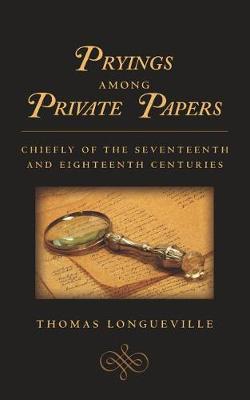 Book cover for Pryings Among Private Papers