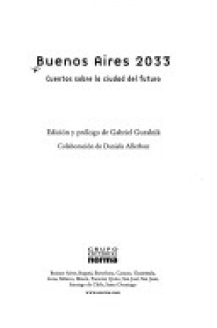 Cover of Buenos Aires 2033