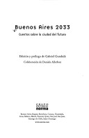 Book cover for Buenos Aires 2033
