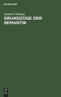 Cover of Grundzüge Der Semantik