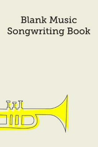 Cover of Blank Music Songwriting Book