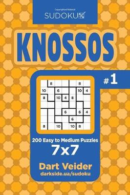 Book cover for Sudoku Knossos - 200 Easy to Medium Puzzles 7x7 (Volume 1)