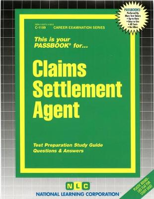 Book cover for Claims Settlement Agent