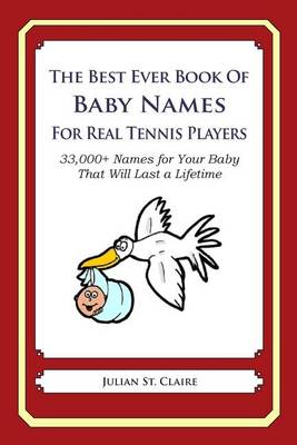 Book cover for The Best Ever Book of Baby Names for Real Tennis Players