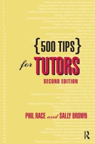 Cover of 500 Tips for Tutors