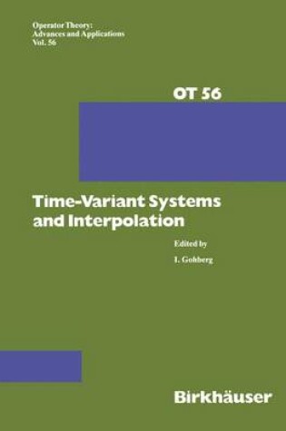 Cover of Time-Variant Systems and Interpolation