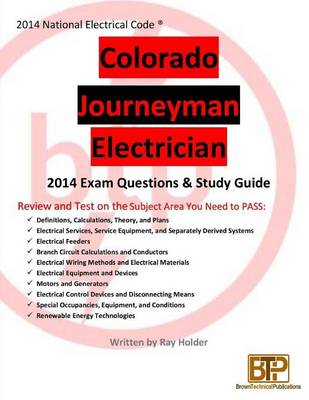 Book cover for Colorado 2014 Journeyman Electrician Study Guide