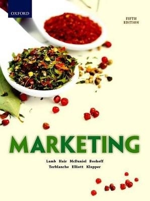 Book cover for Marketing 5e