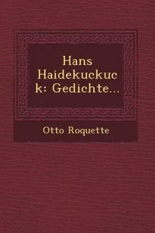 Cover of Hans Haidekuckuck