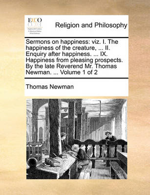 Book cover for Sermons on happiness