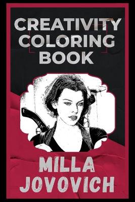 Book cover for Milla Jovovich Creativity Coloring Book