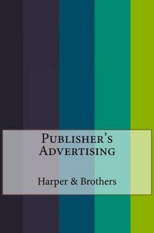 Cover of Publisher's Advertising