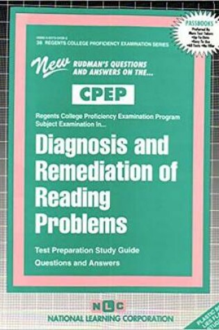 Cover of DIAGNOSIS AND REMEDIATION OF READING PROBLEMS
