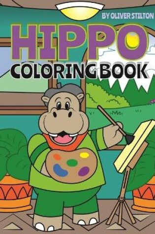 Cover of Hippo Coloring Book