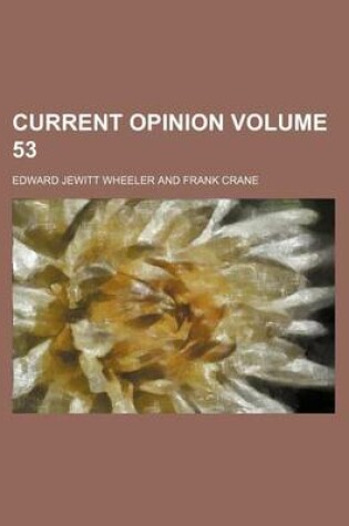 Cover of Current Opinion Volume 53