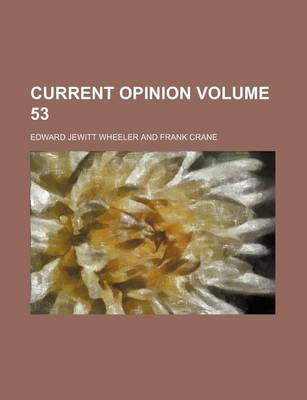 Book cover for Current Opinion Volume 53