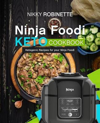 Book cover for Ninja Foodi Keto Cookbook