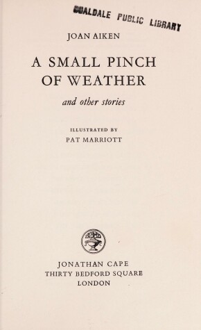 Book cover for A Small Pinch of Weather