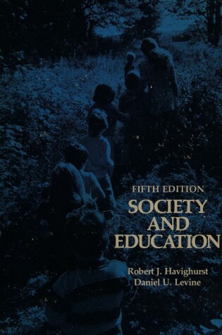 Cover of Society and Education