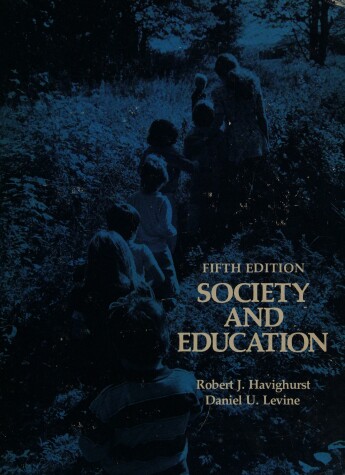 Book cover for Society and Education