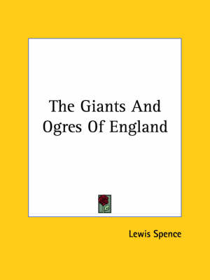 Book cover for The Giants and Ogres of England