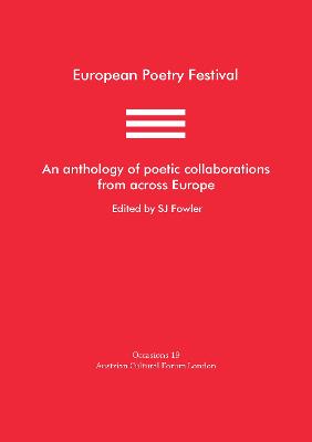 Cover of An anthology of poetic collaborations from across Europe