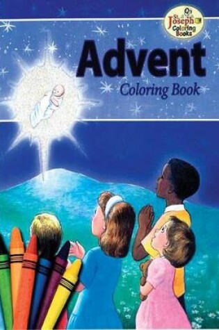 Cover of Coloring Book about Advent