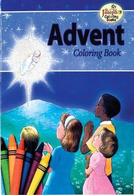 Book cover for Coloring Book about Advent