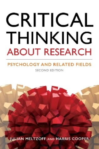 Cover of Critical Thinking About Research